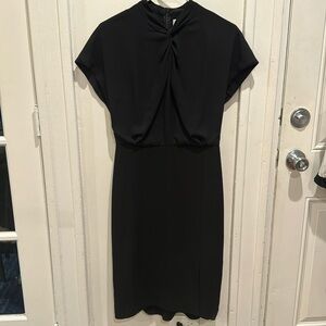 MM La. Fleur Black Work Dress. Size 2.